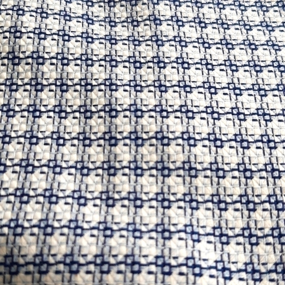 Mens Dress shirt Size Medium Super Slim Blue/white color collar size 15 - Picture 3 of 14